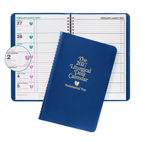 2027 Liturgical Desk Calendar Vinyl
