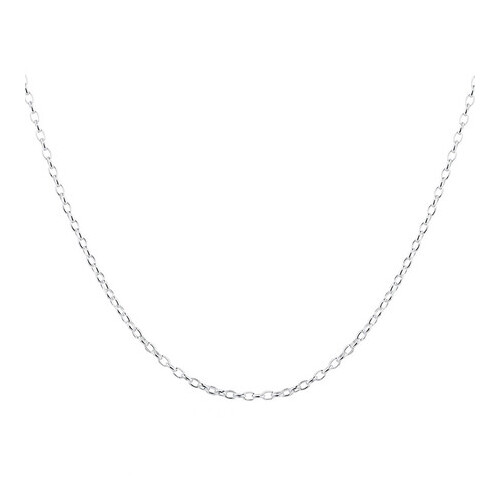 Sterling Silver Chain Roll Belcher 42cm