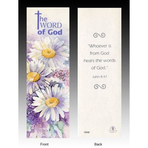 Bookmark (Alleluia Series) - Daisies Word of God