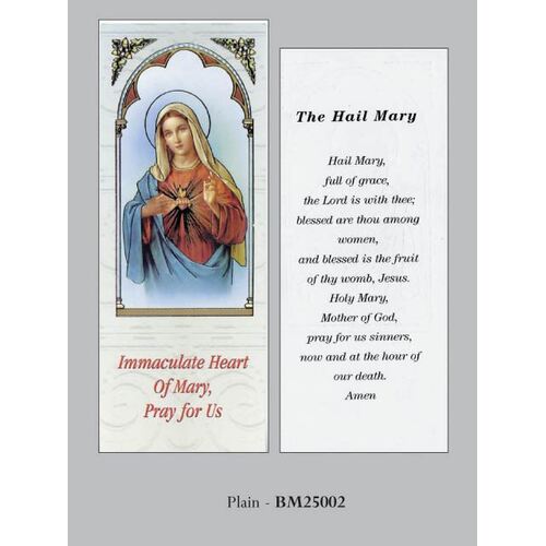 Bookmark - Sacred Heart Mary