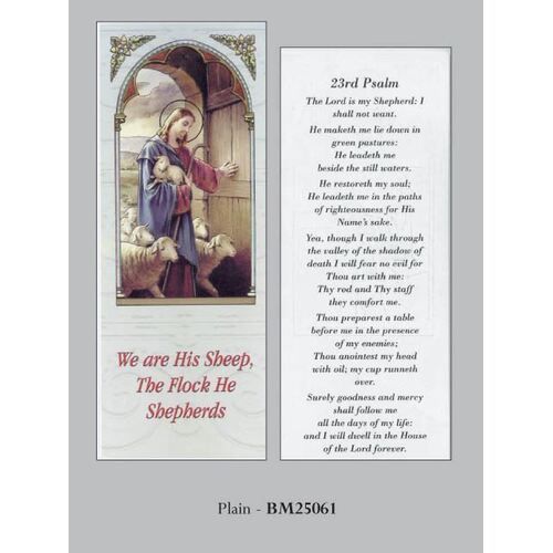 Bookmark - 23rd Psalm