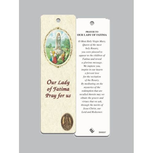 Bookmark Laminate Our Lady of Fatima