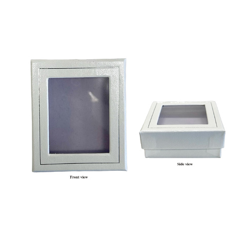 Jewellery Box Empty Pendant - White 9ct