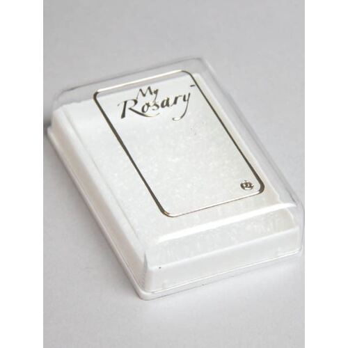 Empty Box Plastic "My Rosary" 45x67mm