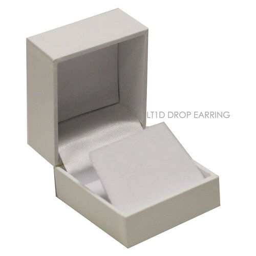 Jewellery Box Empty Pendant - White