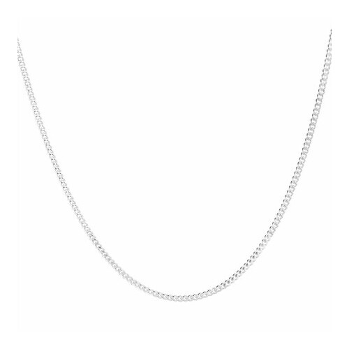 Sterling Silver Chain Curb 55cm