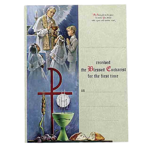 Communion Certificate