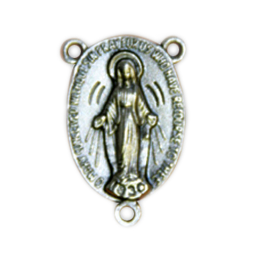 Rosary Centre Piece Mary - 20mm 