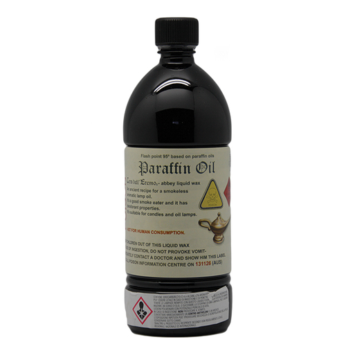 Oil (Paraffin) Bottle 1 ltr Clear (Pack 6)