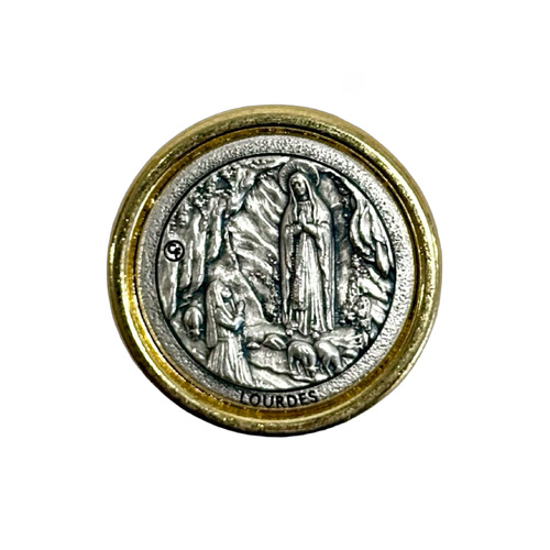 Car Plaque - Our Lady of Lourdes