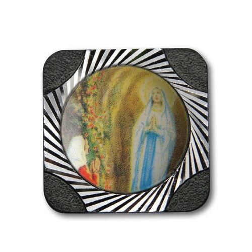Car Plaque Square OL Lourdes