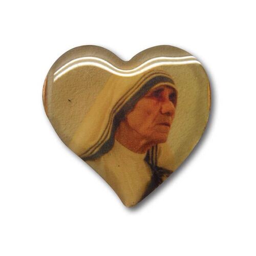 Car Plaque Mother Teresa Heart