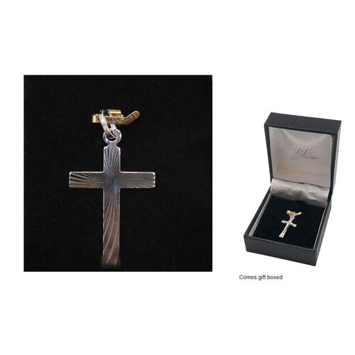 Sterling Silver Cross - 25mm x 18mm