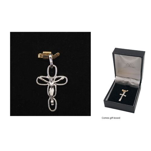 Sterling Silver Crucifix - 25mm x 17mm
