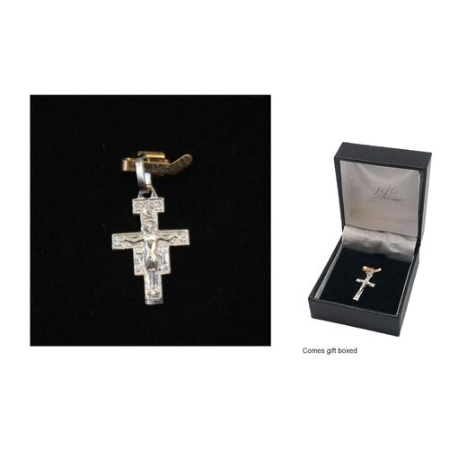 Sterling Silver Crucifix - 18mm x 13mm