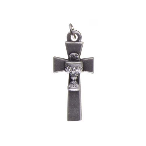Cross Silver with Chalice