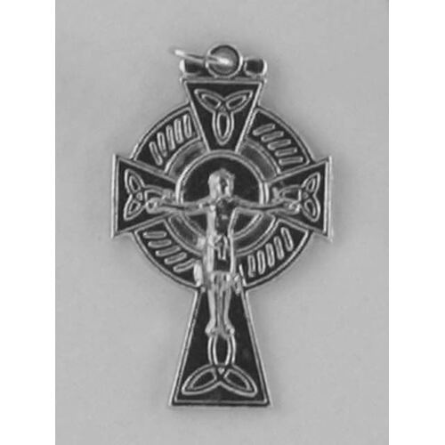Celtic Cross - Silver 36mm