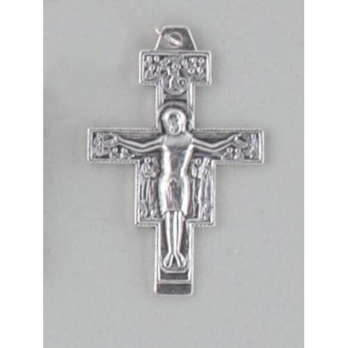 Crucifix - Silver San Damiano 45mm