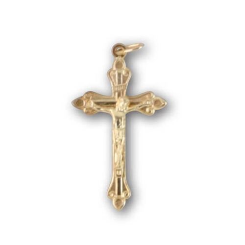Crucifix - Gold 30mm