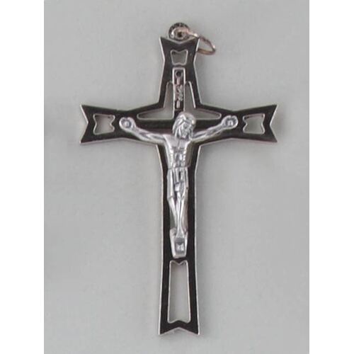 Crucifix - Silver 65mm