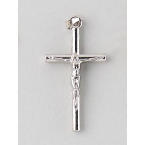 Crucifix - Silver 35mm