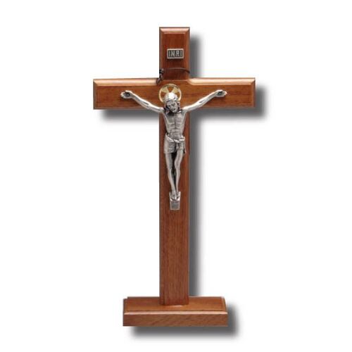 Crucifix Beechwood Standing - 290 x 165mm