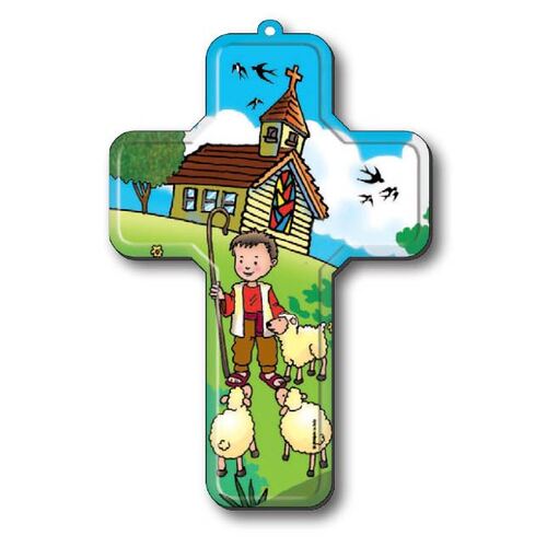 Baby Cross - Good Shepherd