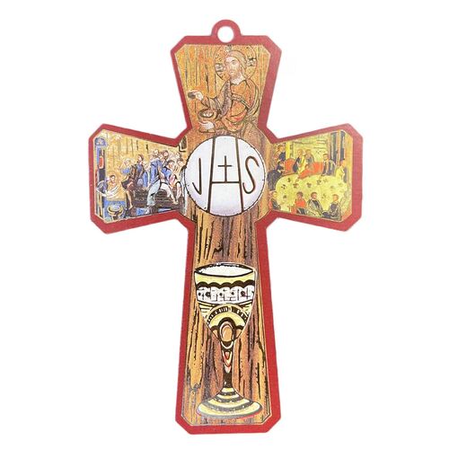 Cross Wooden Communion Small