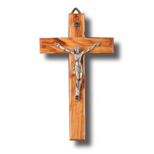 Crucifix Olive Wood - 200 x 120mm