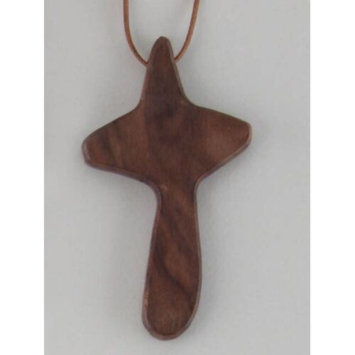 Palm Cross - Wooden on Cord 90x50mm