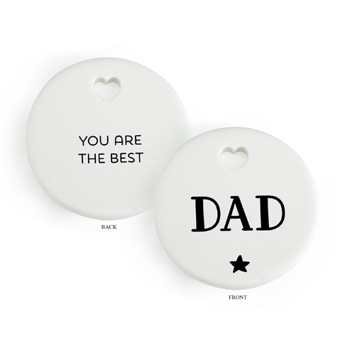 Heartfelt Ceramic Token - Dad