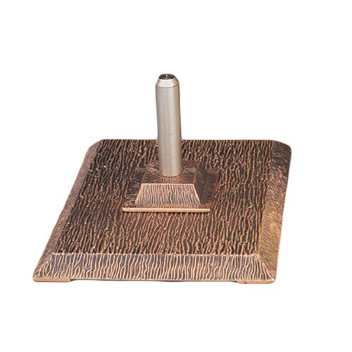 Processional Cross Base Bronze