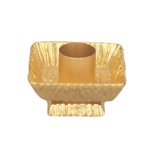 Candleholder Square Gold