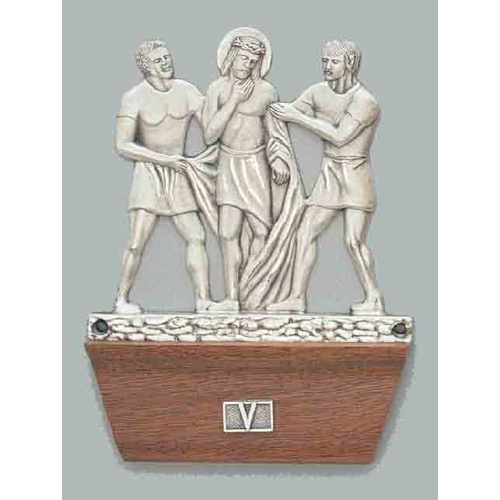 Stations of the Cross Gold 14 Stations 30 x 24cm