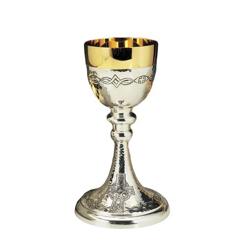 Chalice Silver Cross Design