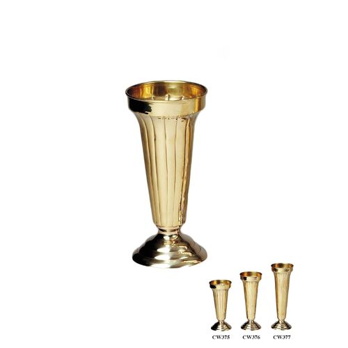 Vase Brass 21cm
