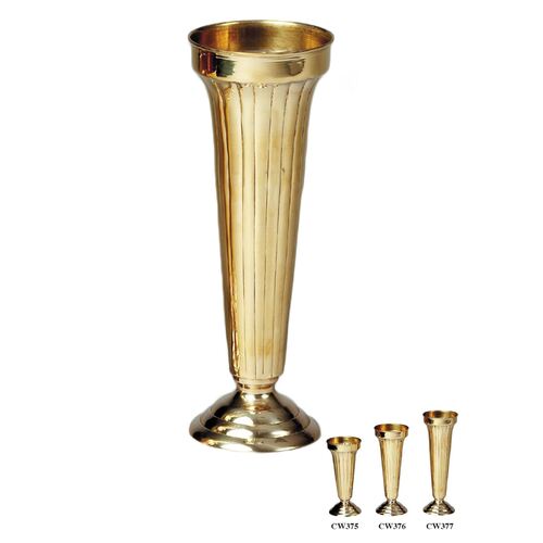 Brass Flower Vase - 29cm