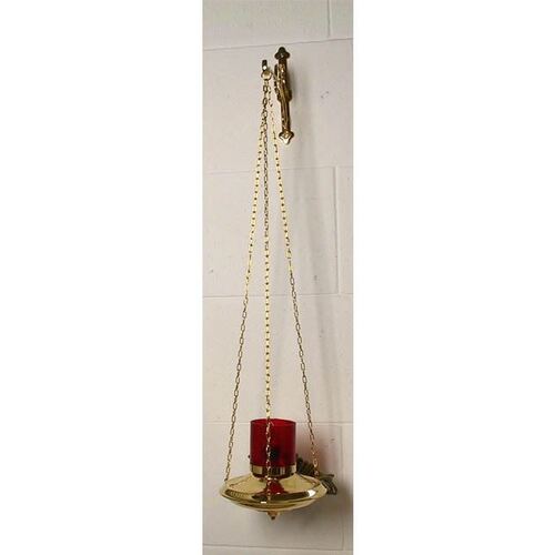 Sanctuary Lamp Oil Wall Mount Gold