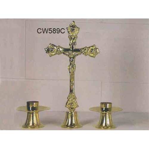 Crucifix Altar Gold - 370mm