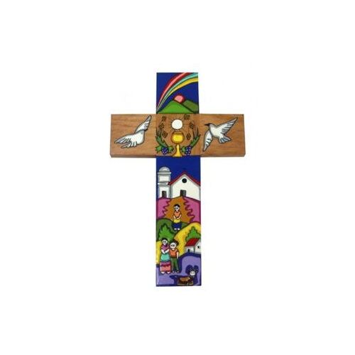 Communion Cross 30cm - El Salvador