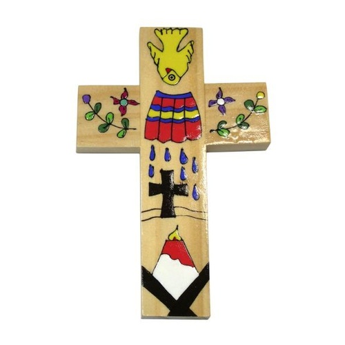Baptism Cross - El Salvador - 25cm