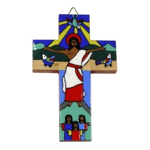 Resurrection Cross 30CM - El Salvador