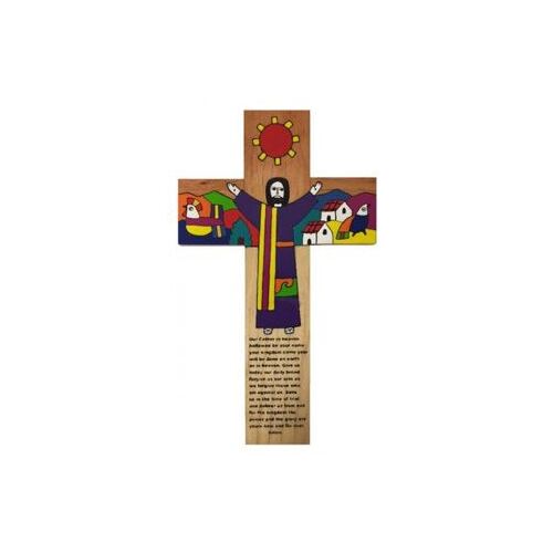 Our Father Cross 20cm - El Salvador