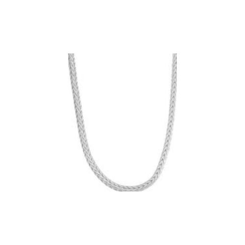Sterling Silver Chain Foxtail Round 55cm