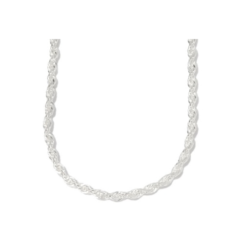 Sterling Silver Chain French Rope 55cm