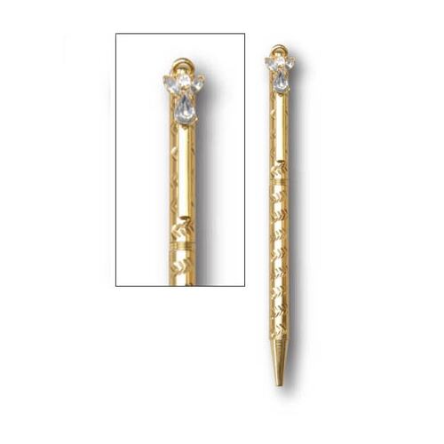 Pen Gold Crystal Angel