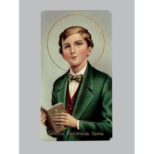 Holy Card 400 - St Dominic Savio