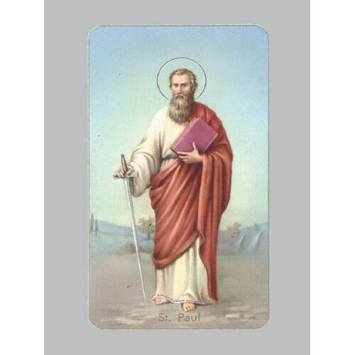 Holy Card  400  - St Paul