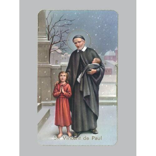 Holy Card  400  - St Vin De Paul