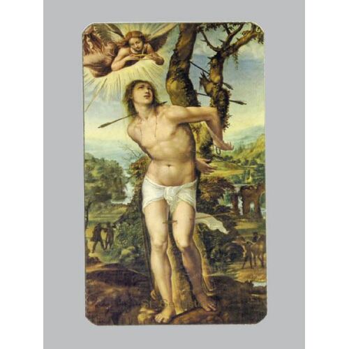 Holy Card  400  - St Sebastian